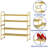 32'' Wide 2-Tier Metal Mesh Shoe Rack for Closet, Stackable and Adjustable, Good for High Heels-534937736