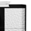 Armoire de rangement Buffet avec portes rouges 2 tiroirs avec panneau unique et 2 compartiments de rangement ouverts, armoire à café moderne pour la cuisine, la salle à manger-1360684295