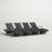 Billur Outdoor Wicker Chaise Lounge Set-1620880990