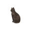 Cat Sitting Sculpture, Bronze-767237732