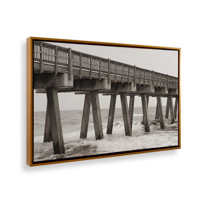 «Pier Angles II» par Nathan Larson, reproduction d'art sur toile