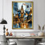 «Muneefa - Cityscapes», reproduction d'art sur toile