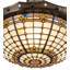 Fleur-de-Lite 4 - Light Semi Flush Mount