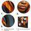 Orange orange, mère et enfant, lien III - art mural africain-48504136-48504177