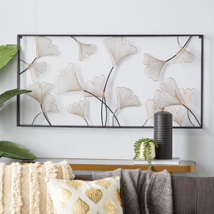 Floral Metal Wall Decor