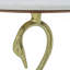 Table d'appoint à dessus en marbre blanc