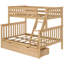 Lit superposé standard en bois massif Bolles-1021884701-1021884698