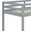 Lit mezzanine simple avec échelle-113140165