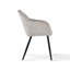 48cm H Velvet Upholstered Metal Armchair-102466034