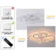 76cm LED Dimmable Reversible Flush Mount Ceiling Fan with Lights and Remote-623148242