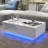 Kylianna Modern Coffee Table with LED Light-2087563234