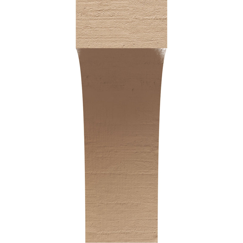 Bois de cèdre brut StockportThane Corbel, apprêté brun clair Stockport, H 9 po x l 3 po x P 6 po
