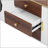 Modern TV Stand – 3 Drawers, 2 Cabinets, Glass Panels – Metal Handles, Cable Management, for TVs up to 80"