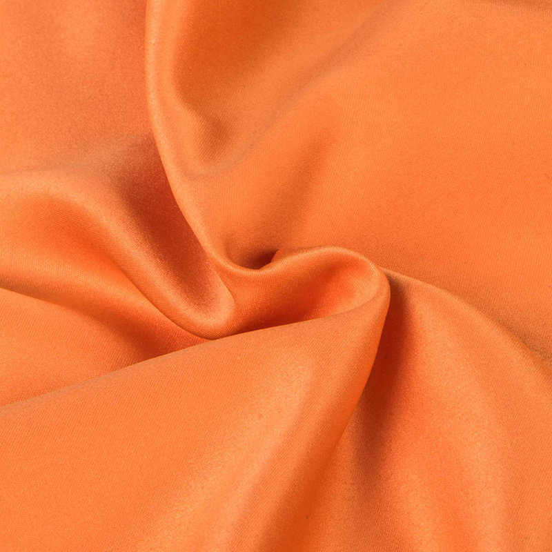 Taie d'oreiller en satin, Très grand, Orange