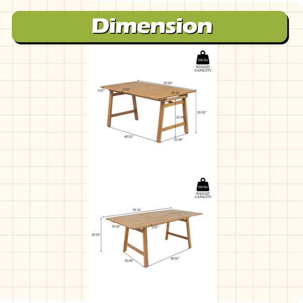 Dimensions du produit
