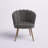 Floreal Velvet Barrel Chair-589203628