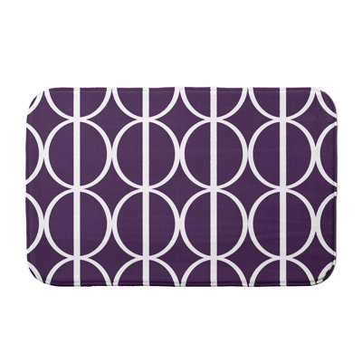 Tapis de bain ovale Go Round Lemmon