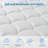 14" Gel Memory Foam Hybrid Mattress In A Box, Medium Feel, Oeko-tex® Certified-2131993443-2131993436