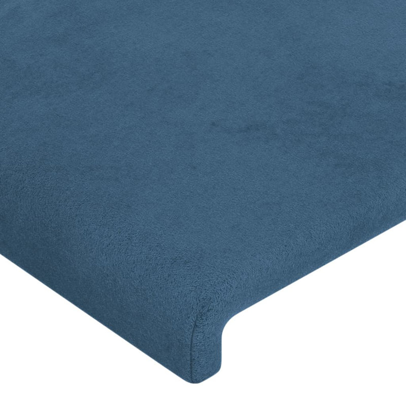 Georgine Headboard, 88cm H x 100cm W x 5cm D, Blue