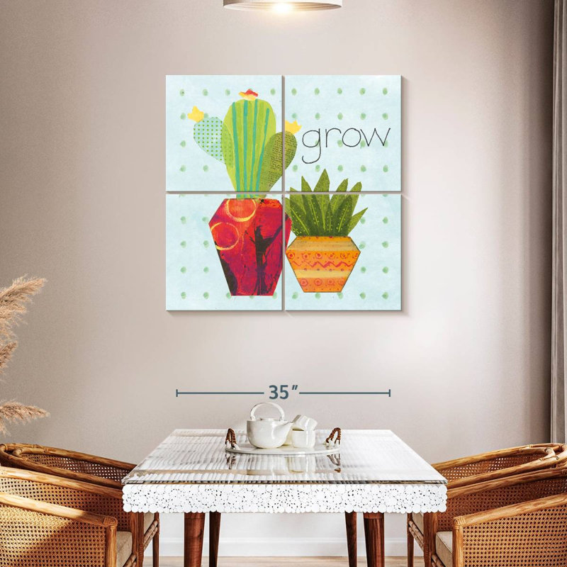 Harnek Southwest Cactus II, H 38 po x l 38 po