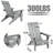 Ghazali HIPS Plastic Folding Adirondack Chair-1947197975