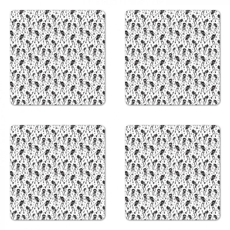 Square 4 Piece Coaster Set