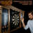 Woodhaven Premium Bristle Dartboard and Cabinet Set with Darts