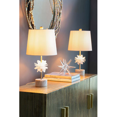Marble and Stone Standard Table Lamp