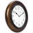 Weddington 10" Wood Quartz Wall Clock