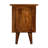 13.7795'' W Solid Wood Nightstand