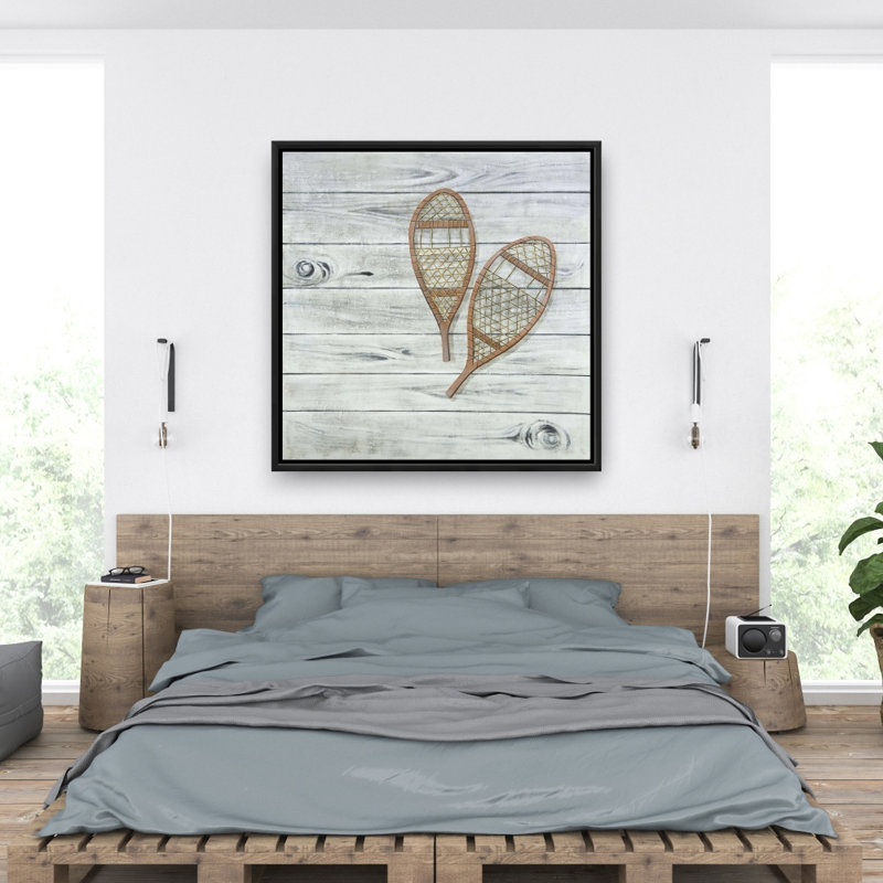 «Snowshoes» sur toile