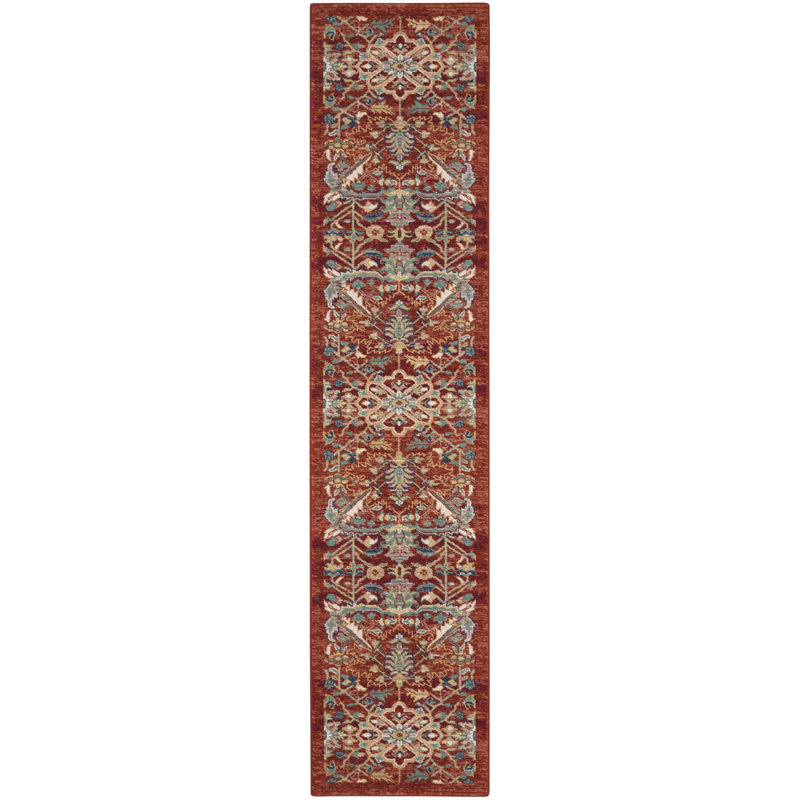 Tapis ivoire Briana, Tapis de couloir 2 pi 3 po x 10 pi