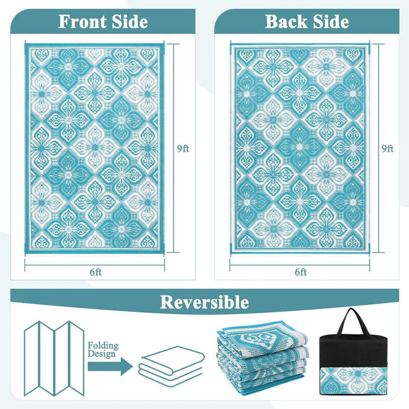 Tapis d'extérieur, Rectangle 5 po x 8 po