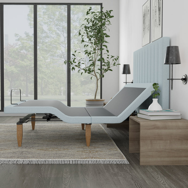 Alex Base Zero Gravity Adjustable Bed with Wireless Remote, Full / Double