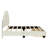 Avaah Solid Wood Panel Bed with Arch Headboard with 1 Drawer End Storage-1320598882-1320598883