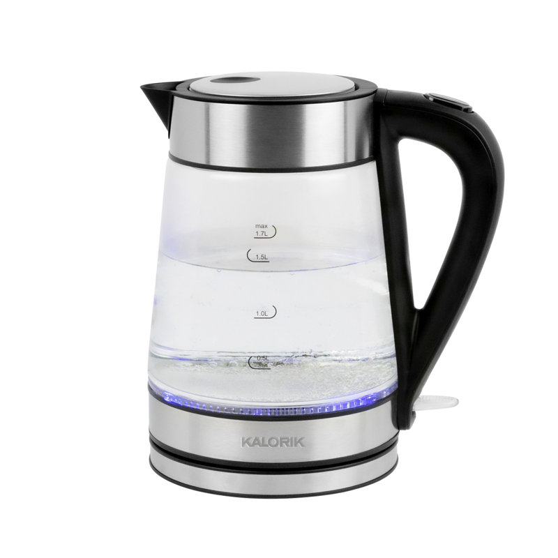 Bouilloire électrique en verre 1,7 Qt. Kalorik