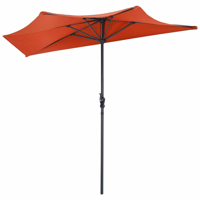 Parasol de marché 8 pi Salazar, Orange