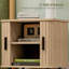 Lawrenceville 48cm W Manufactured Wood Bedside Table
