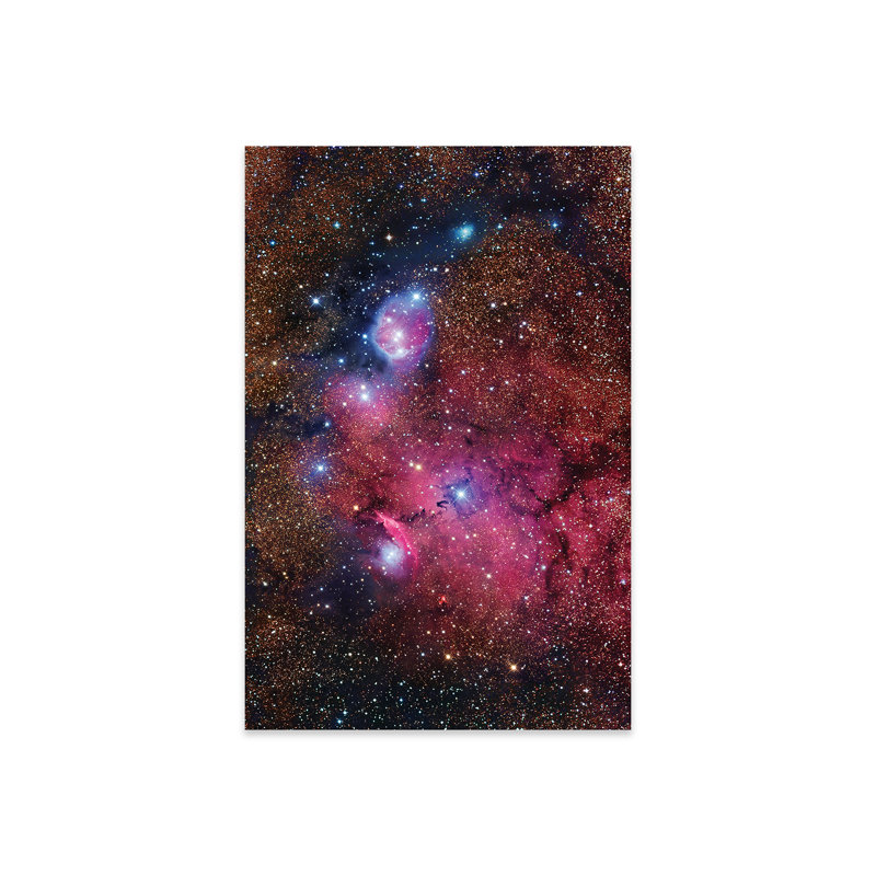 «Hartwald Nebula In Sagittarius» (NCL 6559) sur plastique / acrylique par Robert Gendler