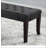 Linon Tufted Bench, Fabric,A solid basic framework, comfortable, durable and beautiful