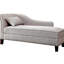 Coussin de salon moderne avec garniture cloutée en tissu de 1 méridienne moderne-2074275152