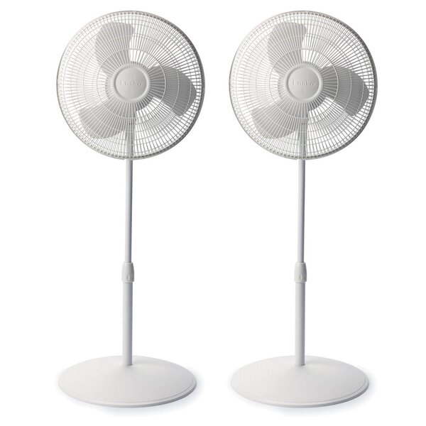 16 Stand Fan with Remote (White)