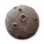 Abstract Brown Circular Cushion-966084286