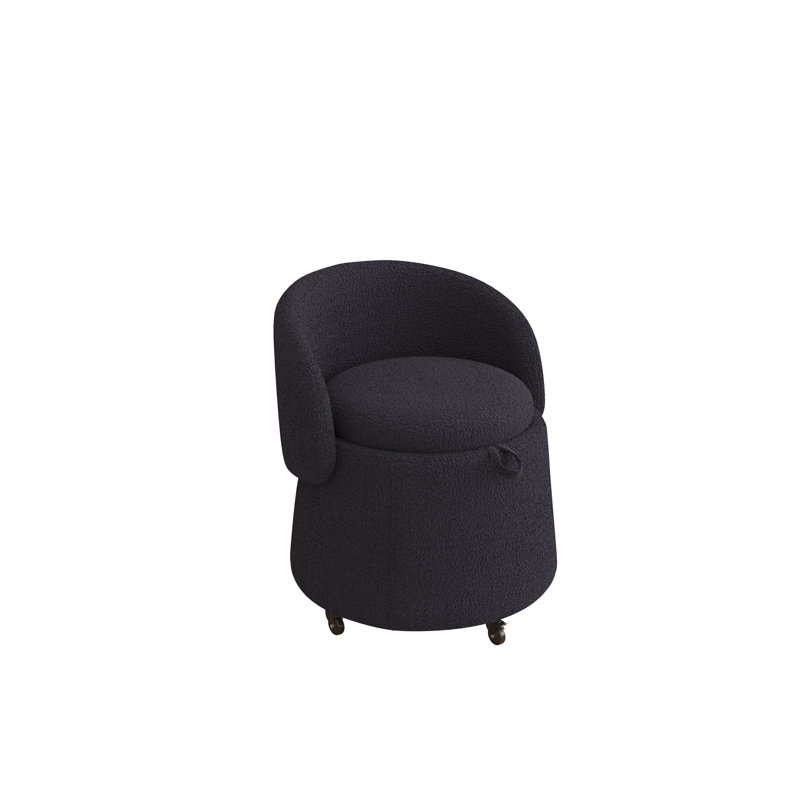 Multifunctional Stool With Storage And Mobility
