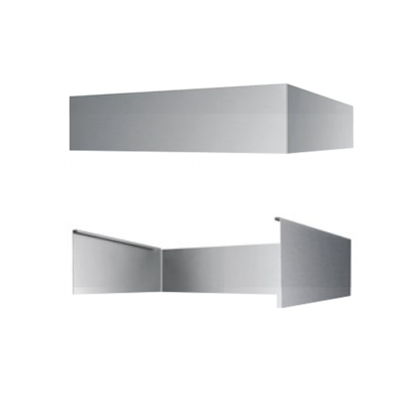 Outdoor Telescopic Duct Cover, 6" H x 36" W x 13.5" D