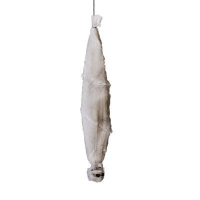 3Ft Halloween Animated Hanging Cocoon Corpse Decoration