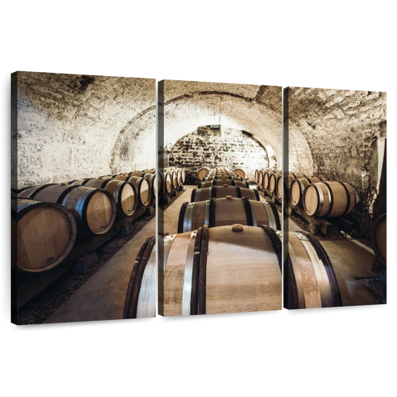 Yarlin Ancient Wine Cellar, 36" H x 57" W