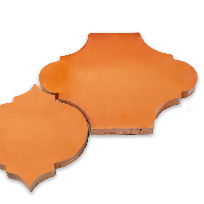 Terre cuite naturelle andalouse + arabesque