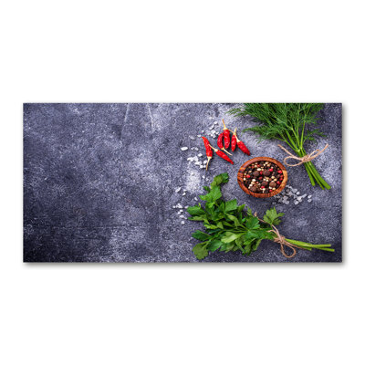 Herbs And Spices - Wrapped Canvas Print