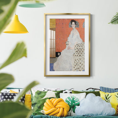 Gustav Klimt VII -Framed Print